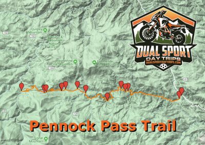 GPS-Map-Pennock-Pass-Trail-DualSportDayTrips.com